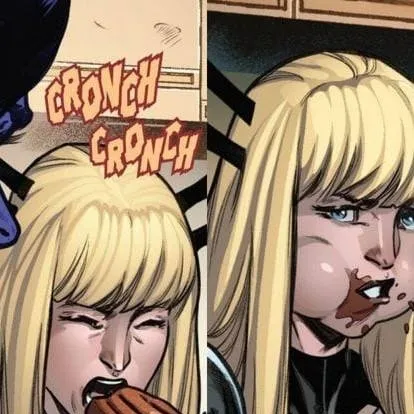chat with ai character: magik comiendo 
