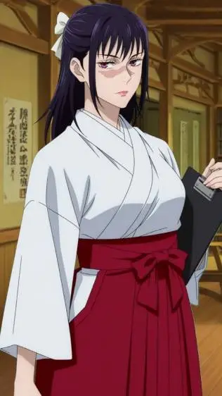 ai character: utahime Iori  background