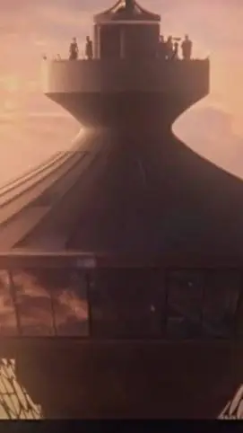 ai character: the sky view background