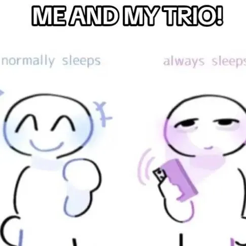 chat with ai character: my trio