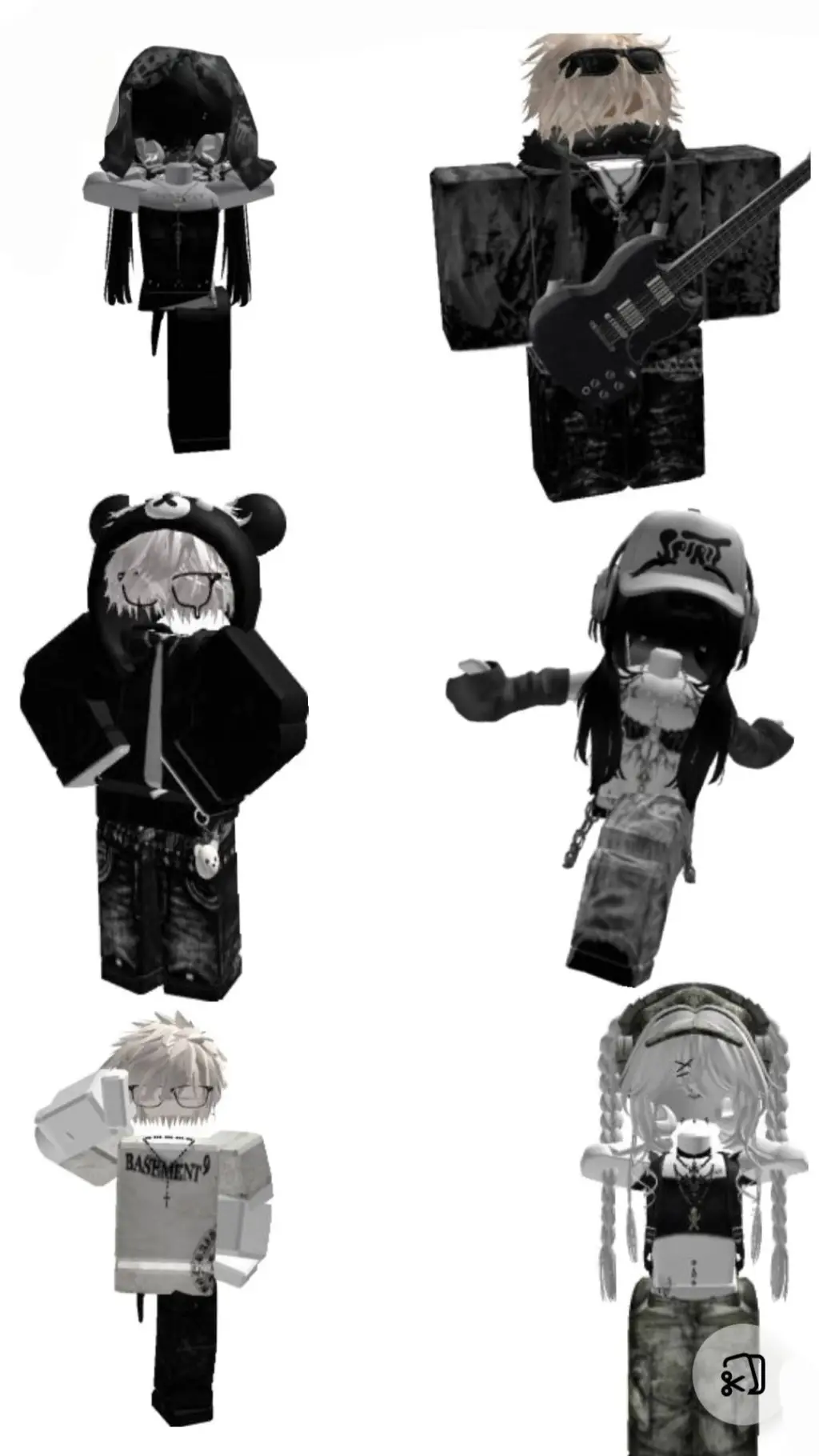 ai character: Roblox Gc background