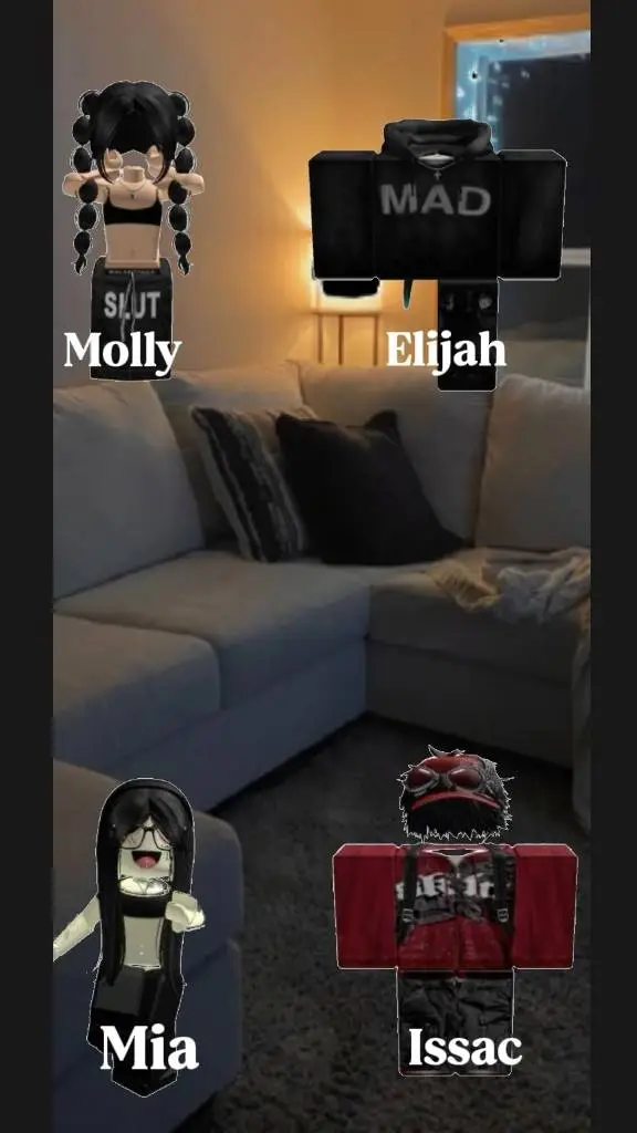 ai character: Roblox gc background
