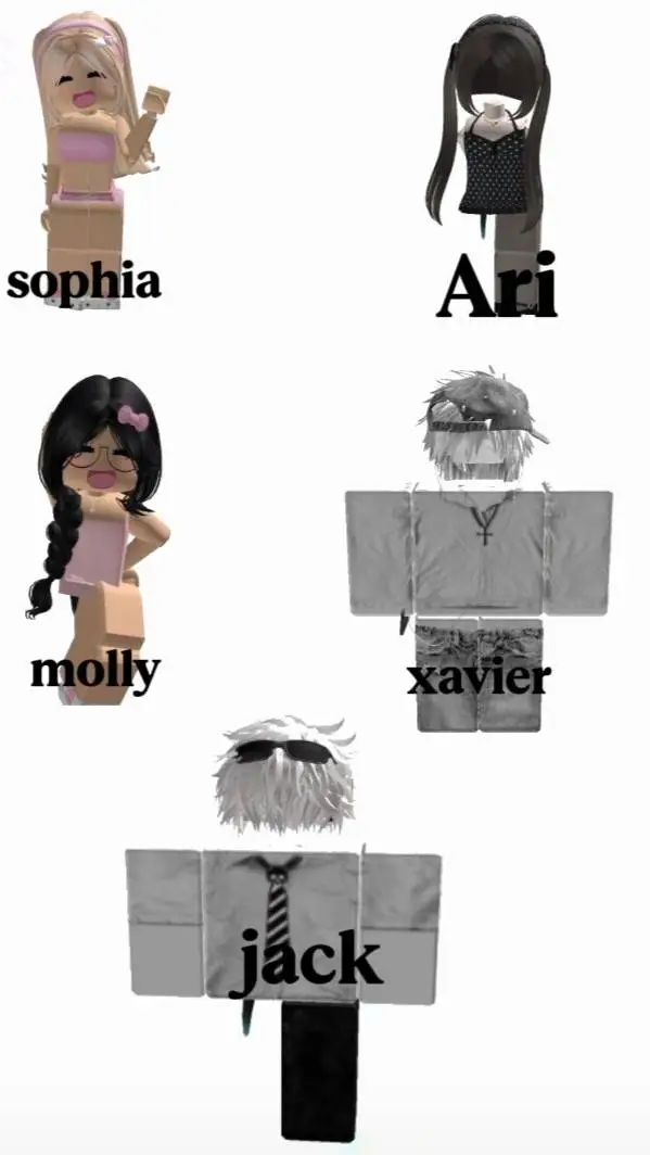 ai character: Roblox gc background