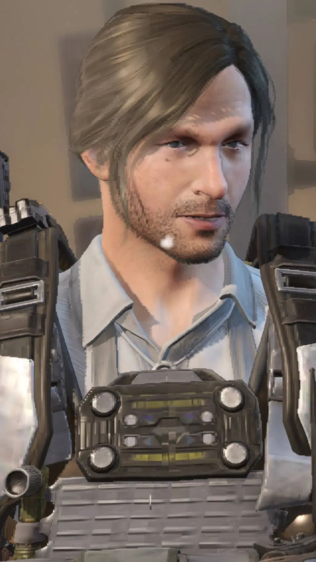 ai character: Mr Austin  background
