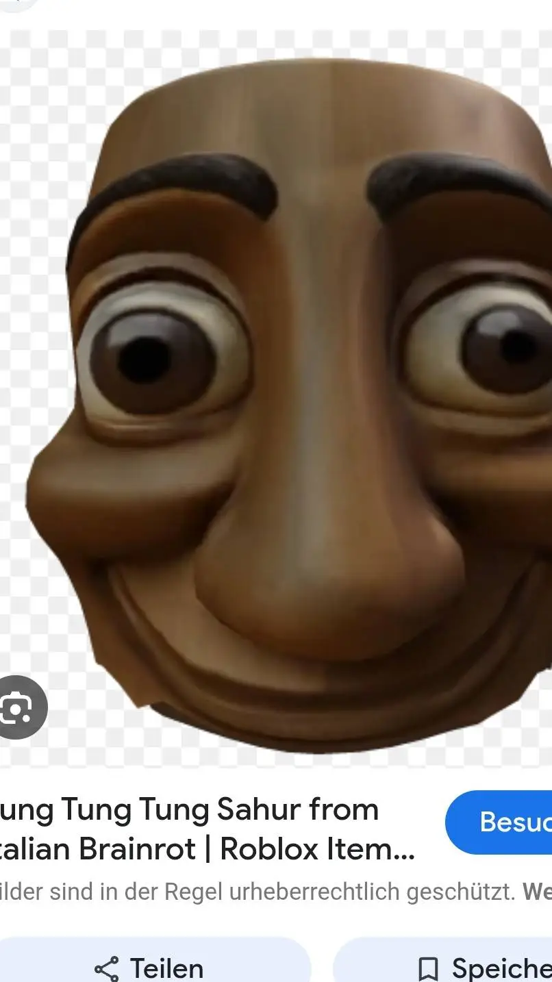 ai character: tung sahur hea background