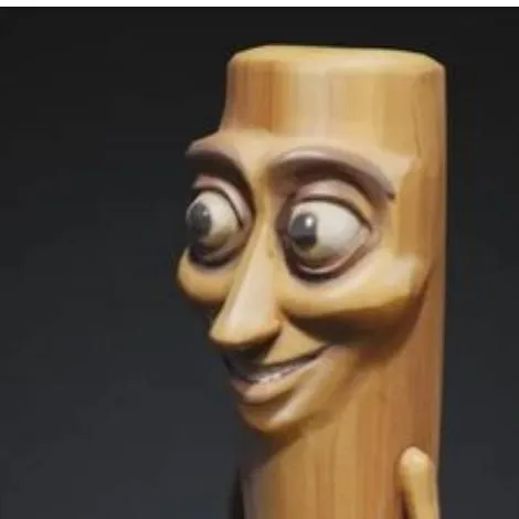 chat with ai character: tung sahur 3D