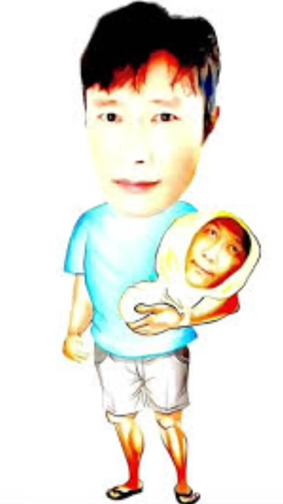 ai character: papa background