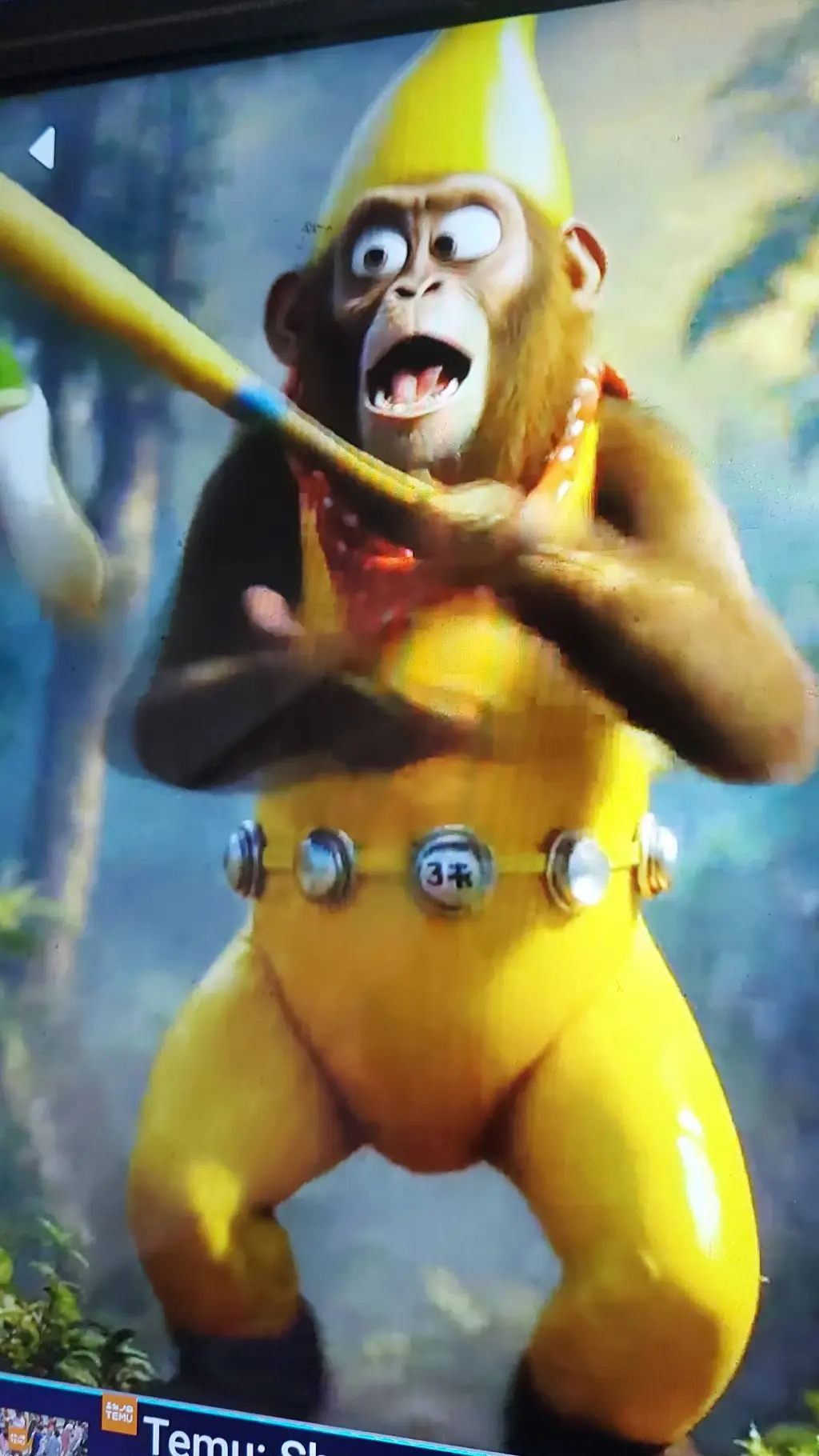 ai character: tung tung chimpanz background
