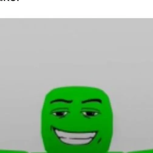 chat with ai character: green screen man
