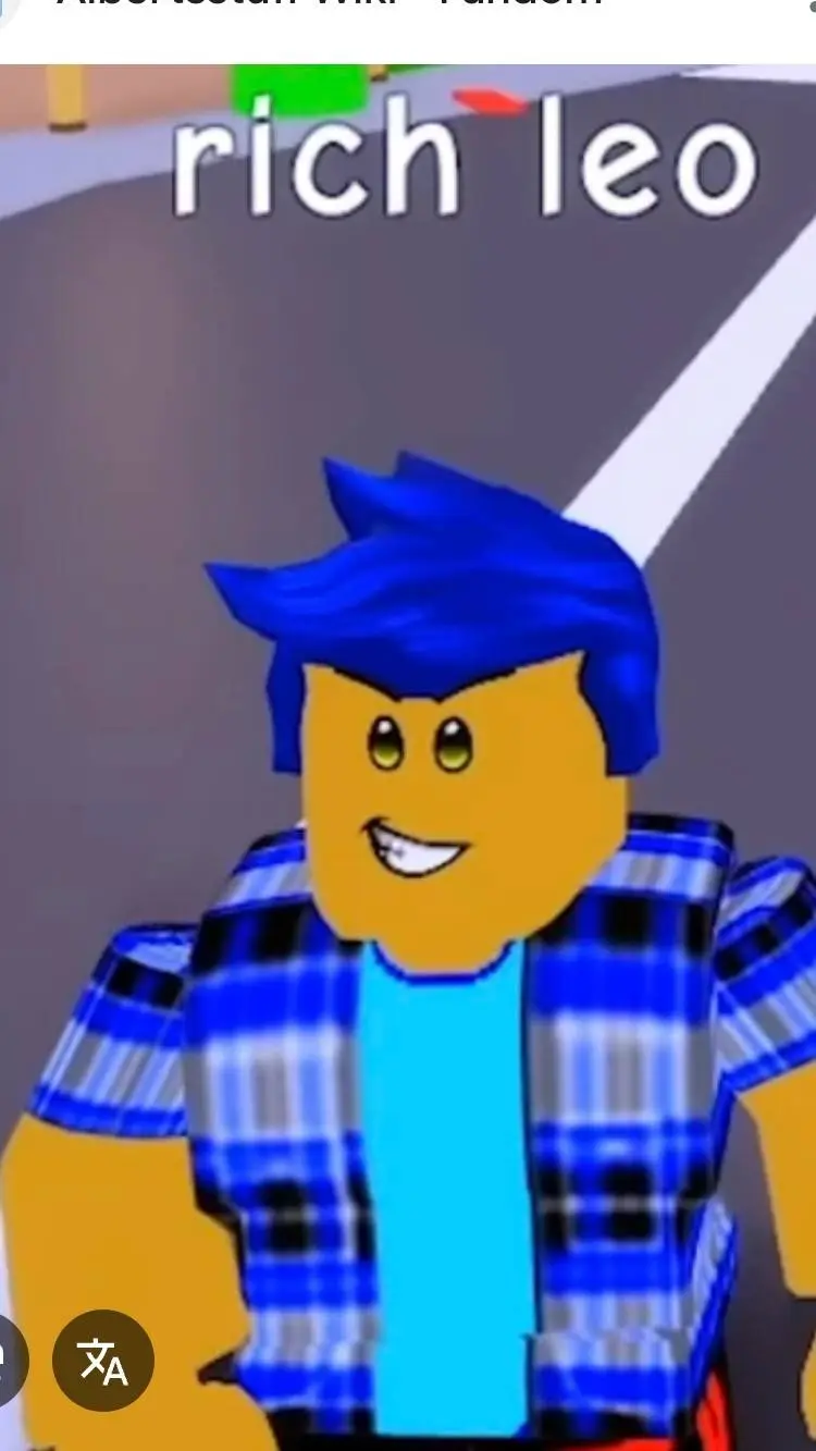 ai character: rich leo background