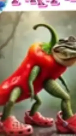 ai character: piri piri crocodil background