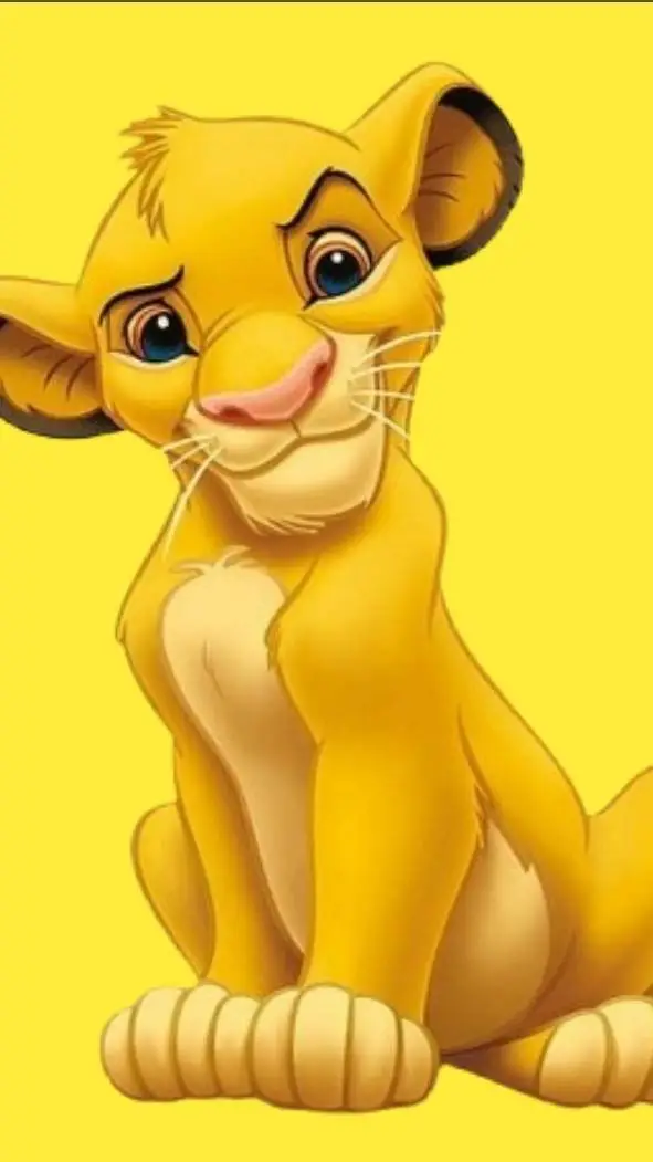 ai character: Simba  background