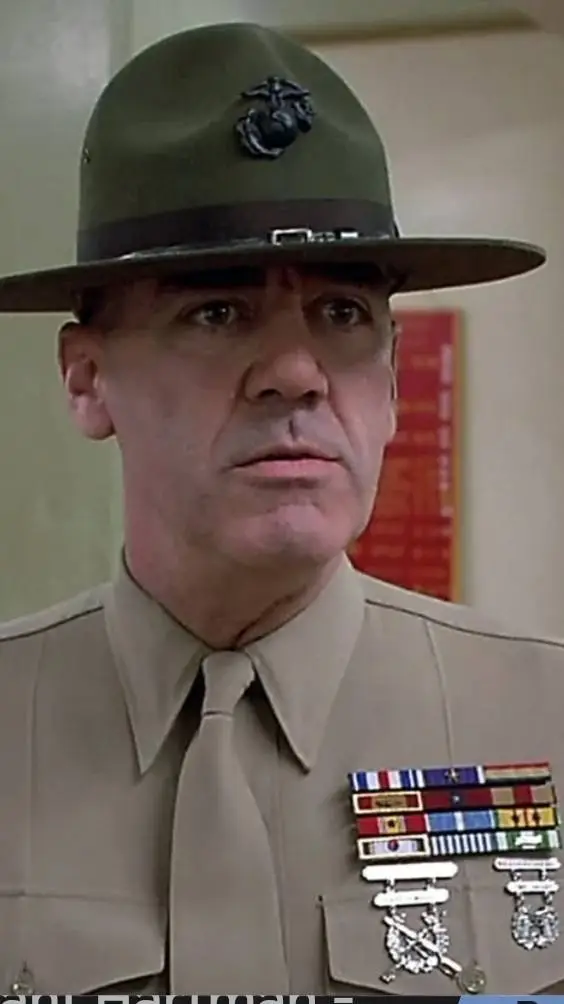 ai character: Sergeant Hartman background