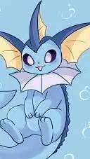 ai character: vaporeon  background