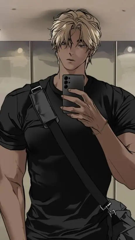 ai character: asher Morgen  background