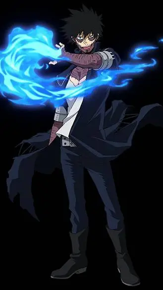 ai character: Dabi background