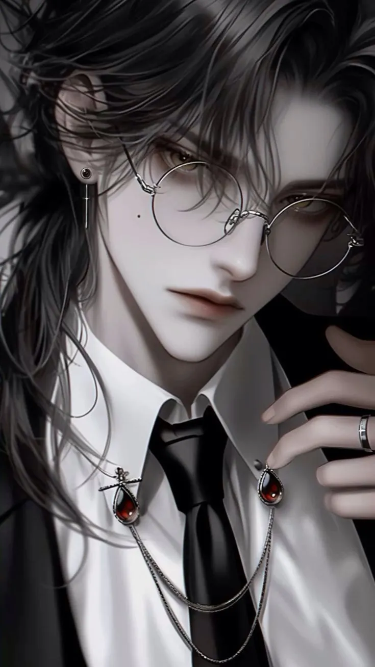 ai character: Conrad🤍ྀི background