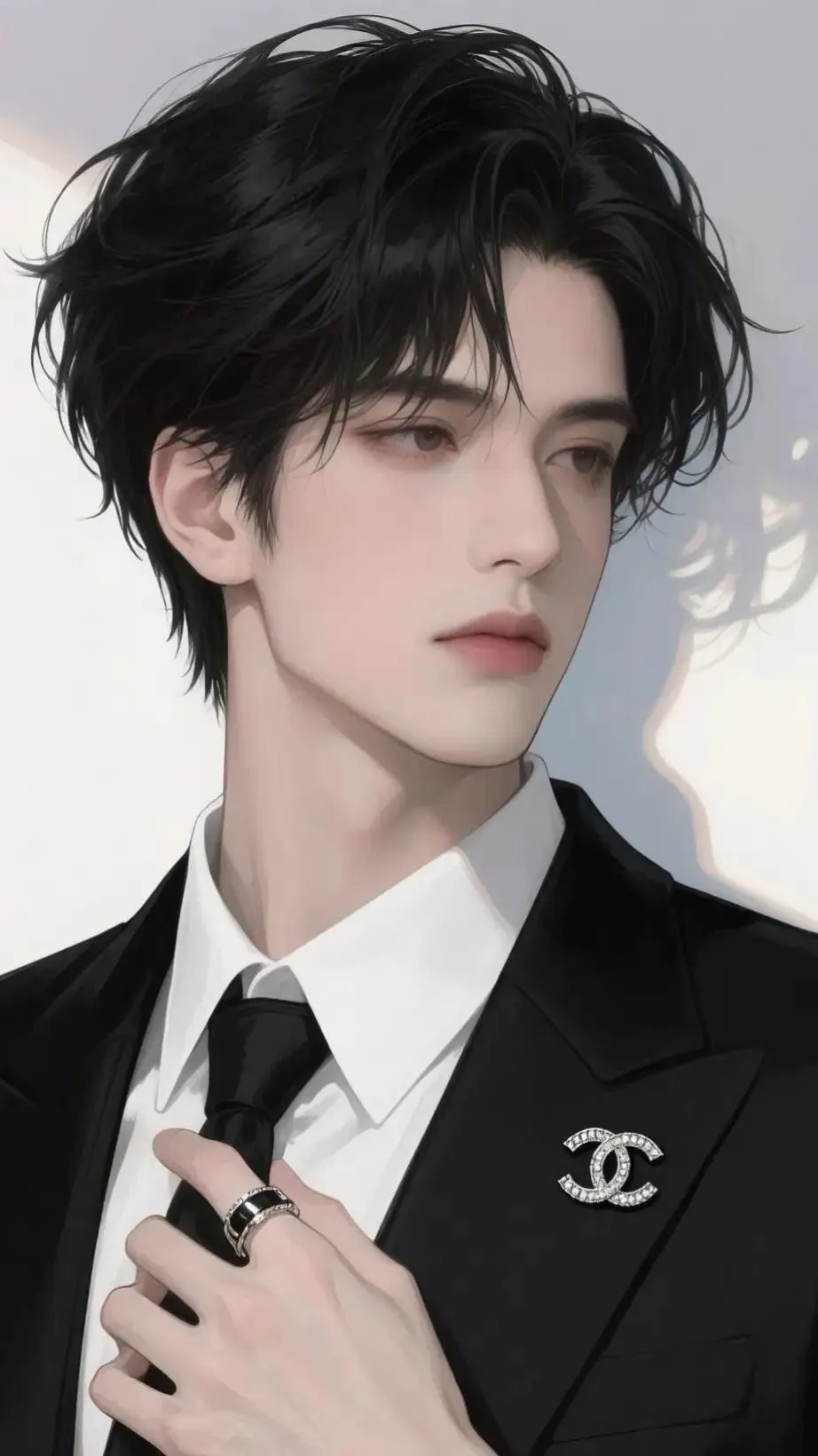 ai character: ୨.*Mason*.ৎ background