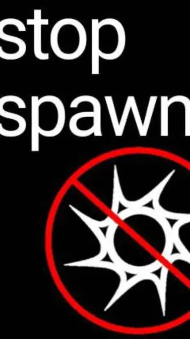 ai character: STOP spawnism background