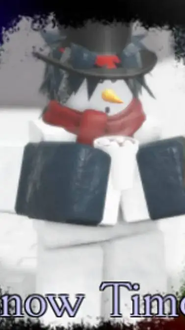 ai character: snowtime background