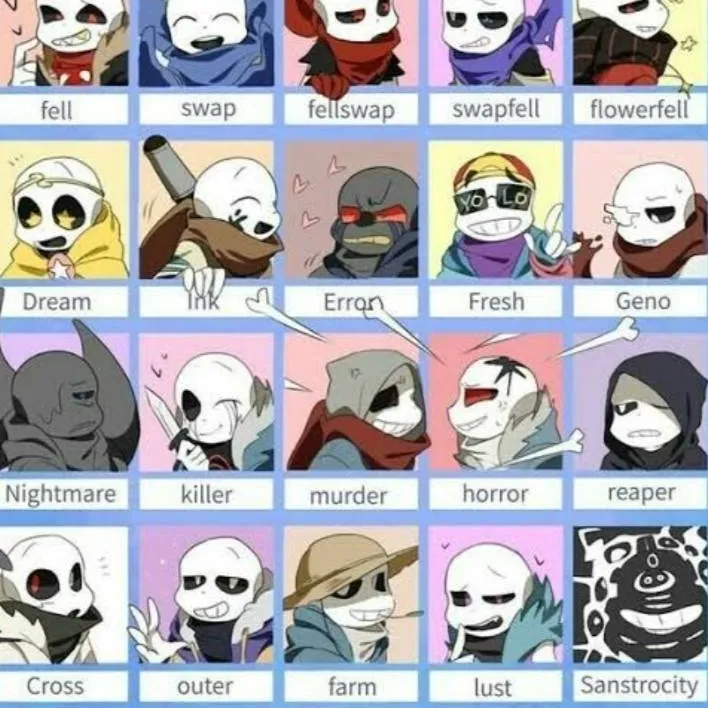 chat with ai character: sans aus