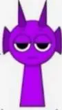 ai character: purple background