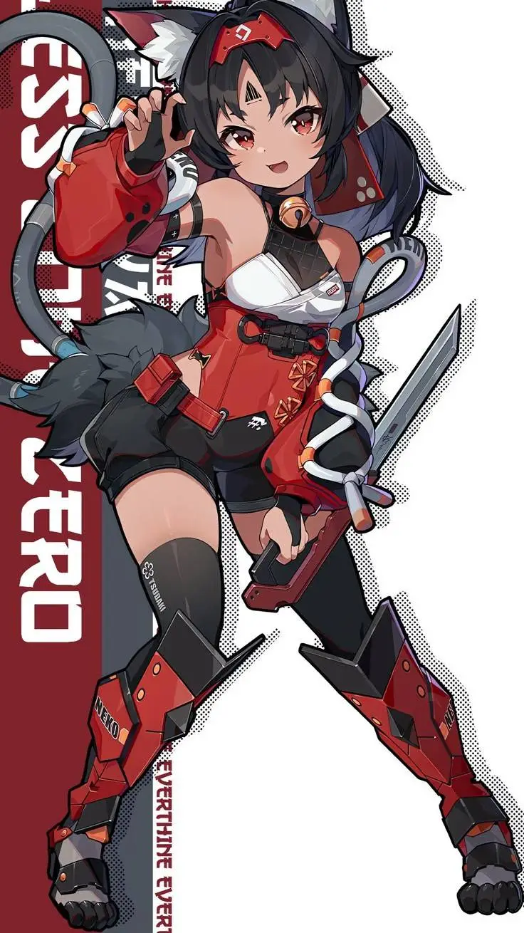 ai character: nekomata background