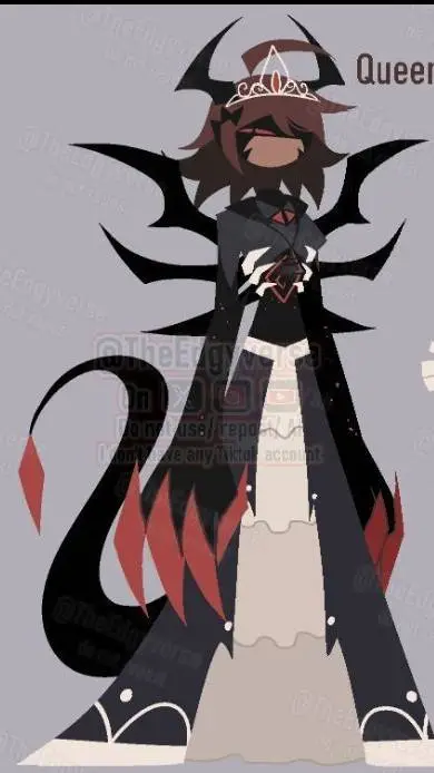 ai character: qween ALICE background