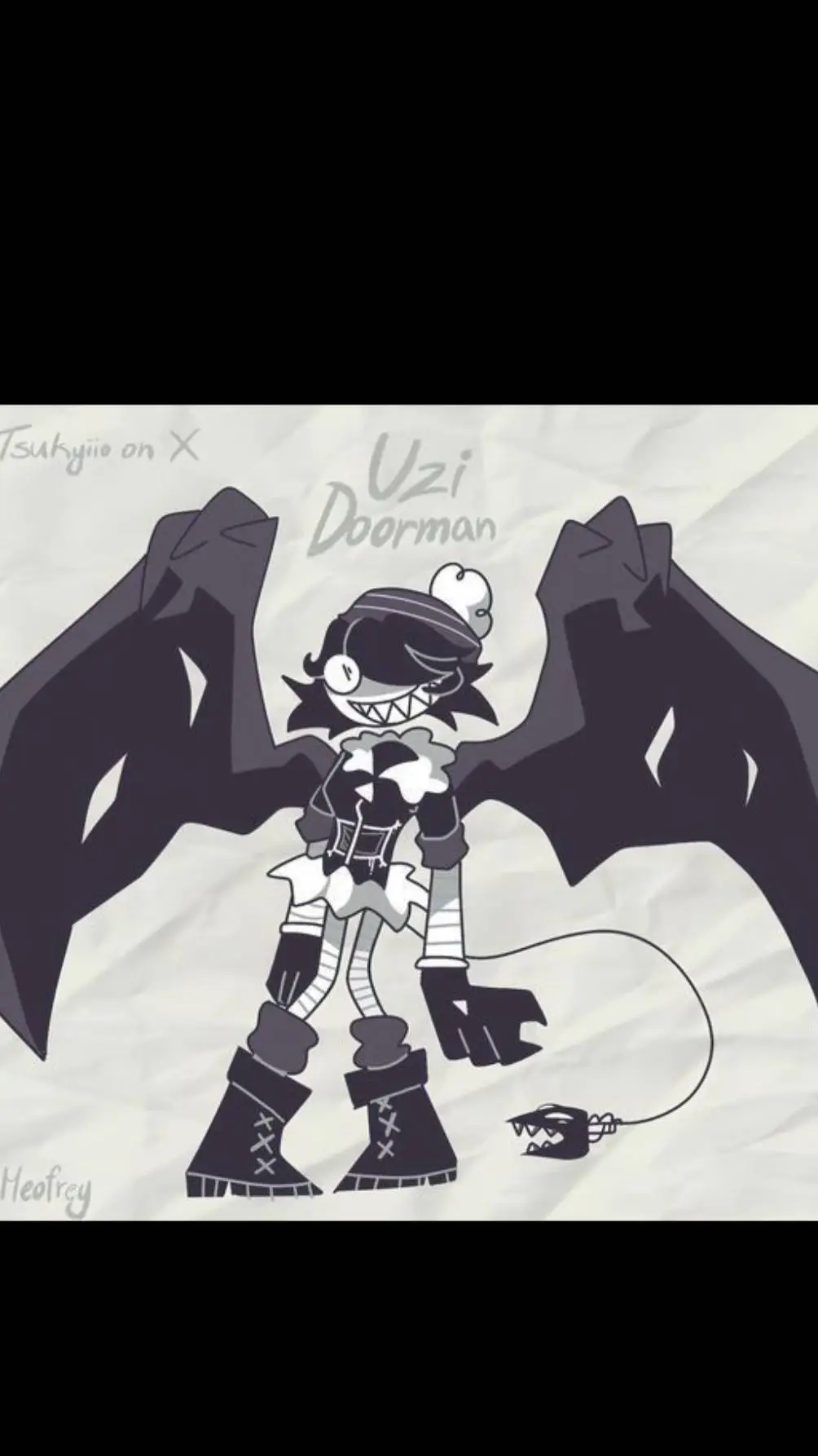 ai character: uzy background