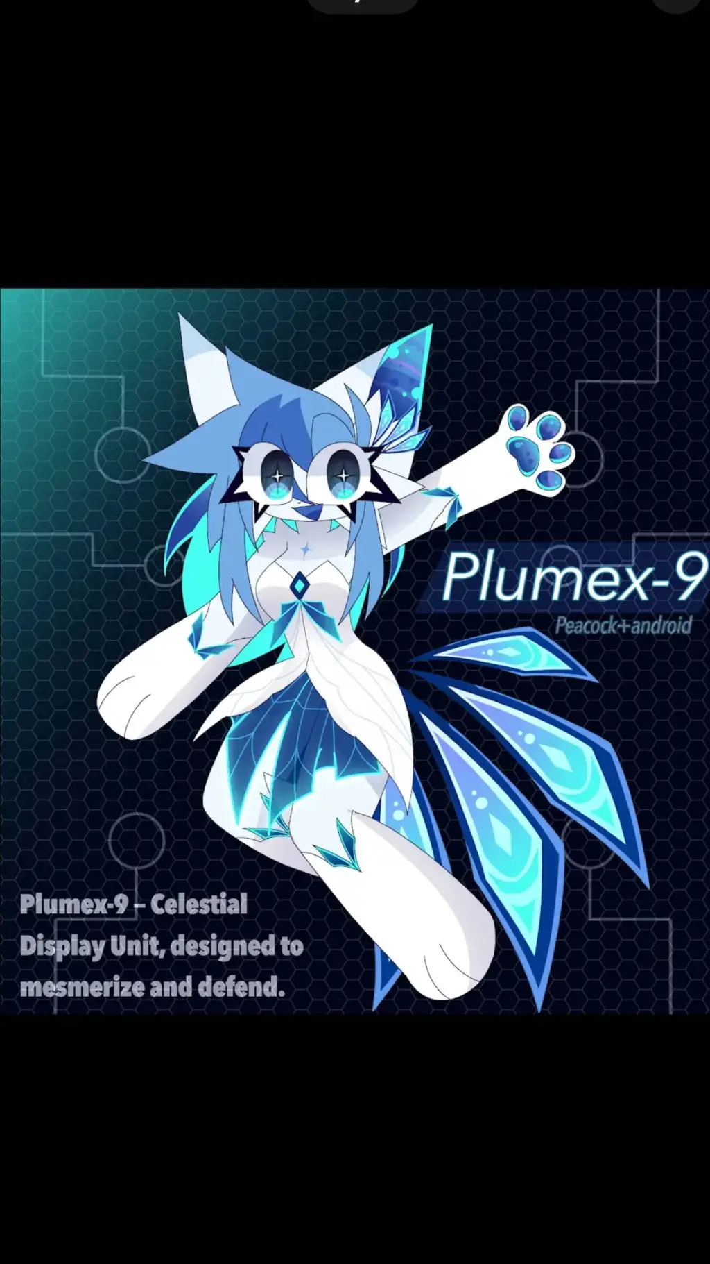 ai character: plumex-9  background