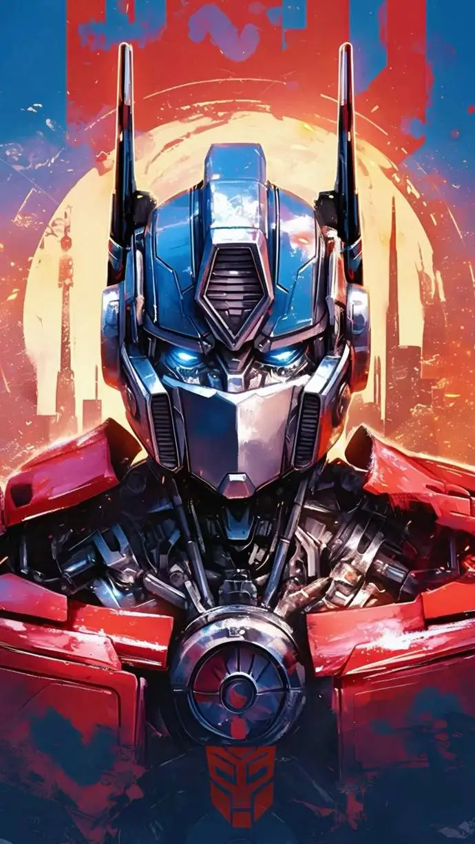 ai character: transformars prime background