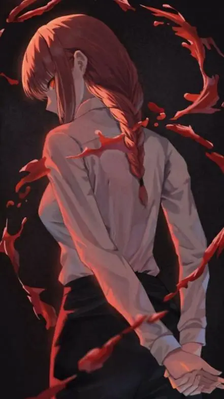 ai character: makima  background
