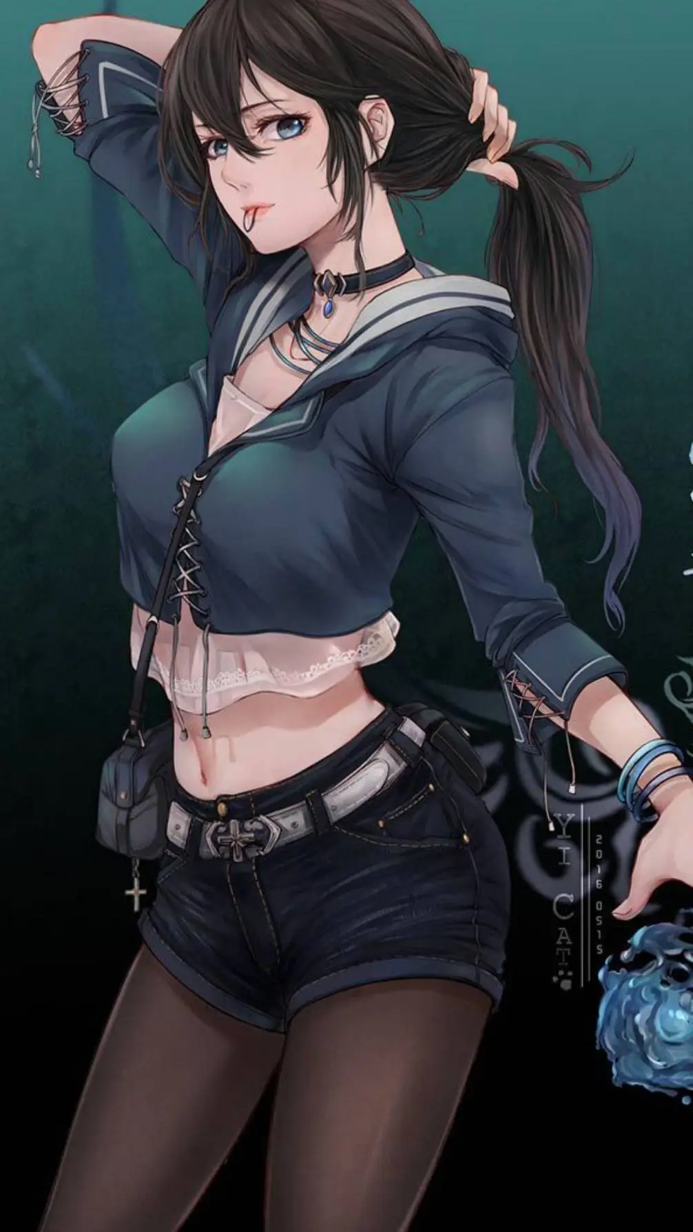 ai character: MISHABEE background