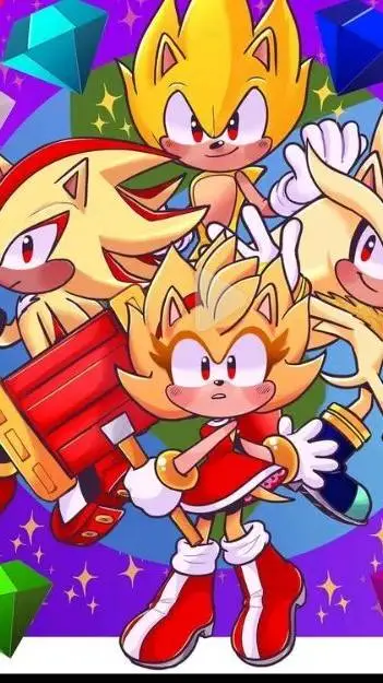 ai character: ⚡Super Team⚡ background