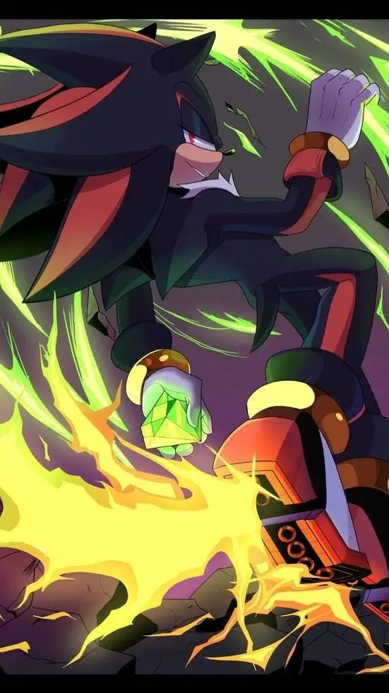 ai character: Shadow  background