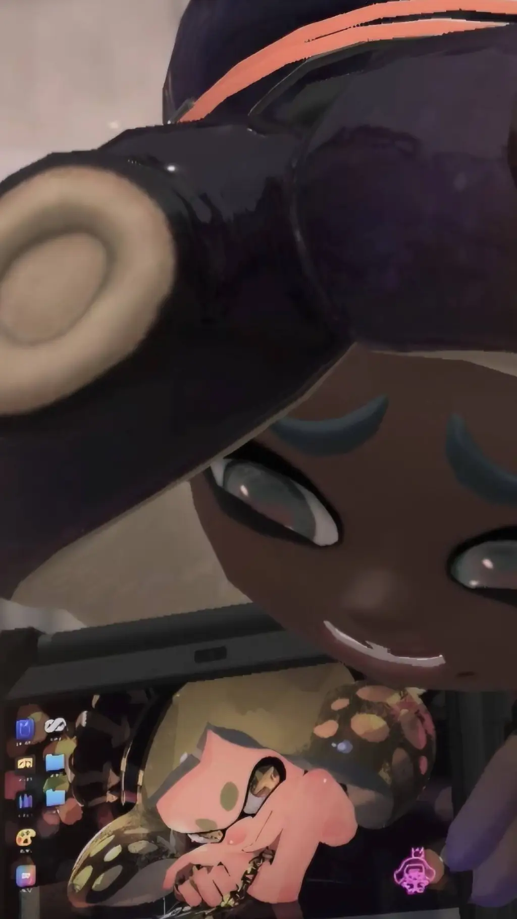 ai character: pearlandmarina!vac background