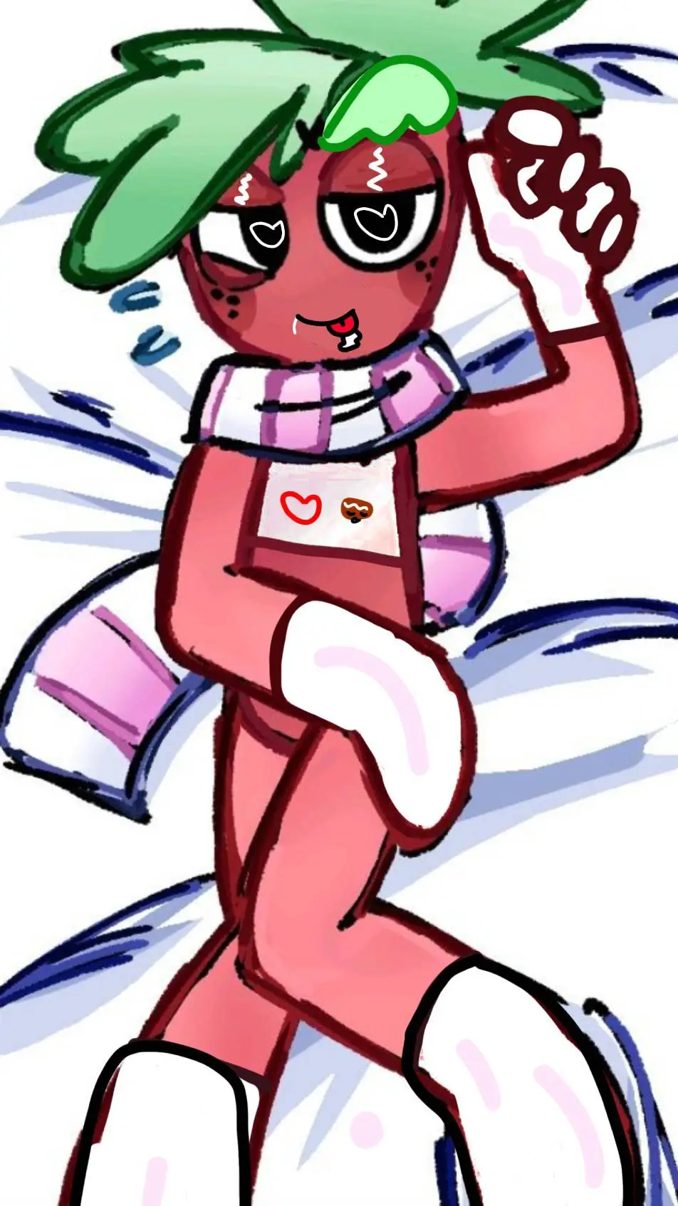 ai character: Freaky sprout ~ background