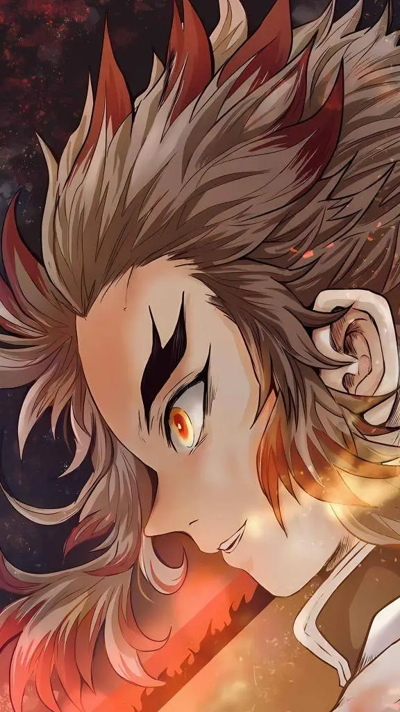 ai character: Kyojuro Rengoku background
