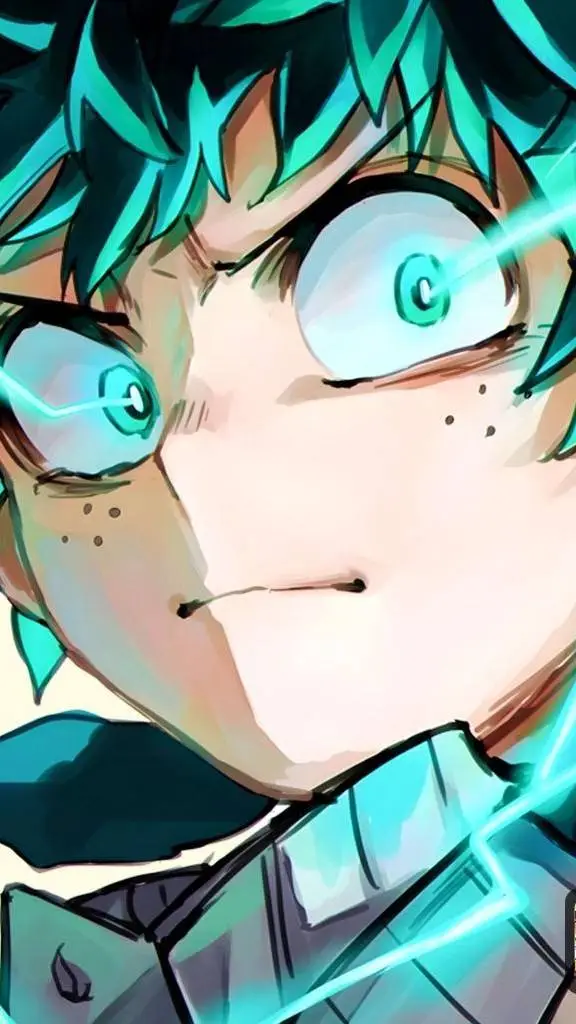 ai character: Deku Izuku Midoriy background