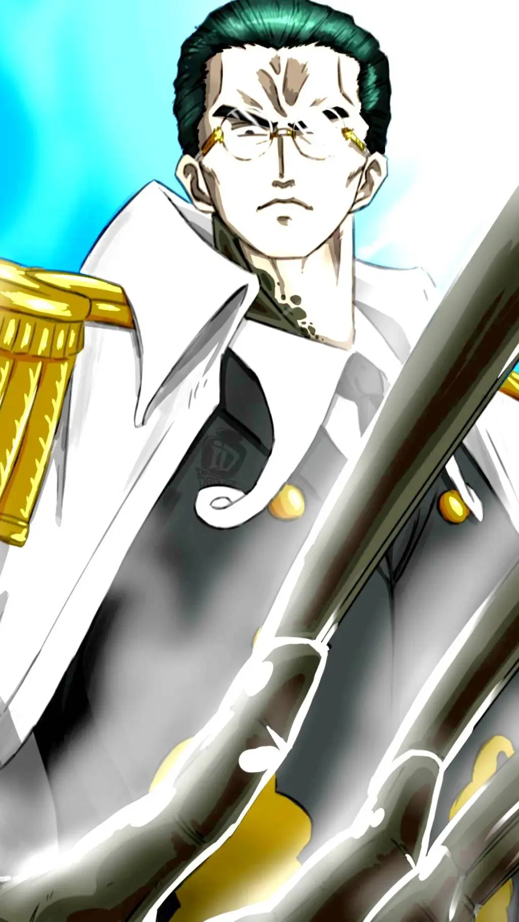 ai character: CAPITAN KURO background