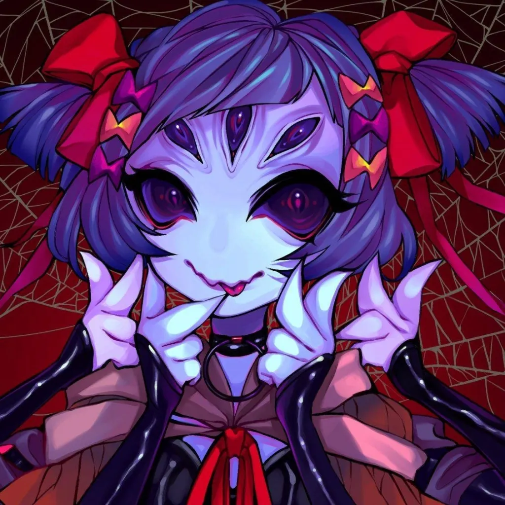 chat with ai character: Muffet