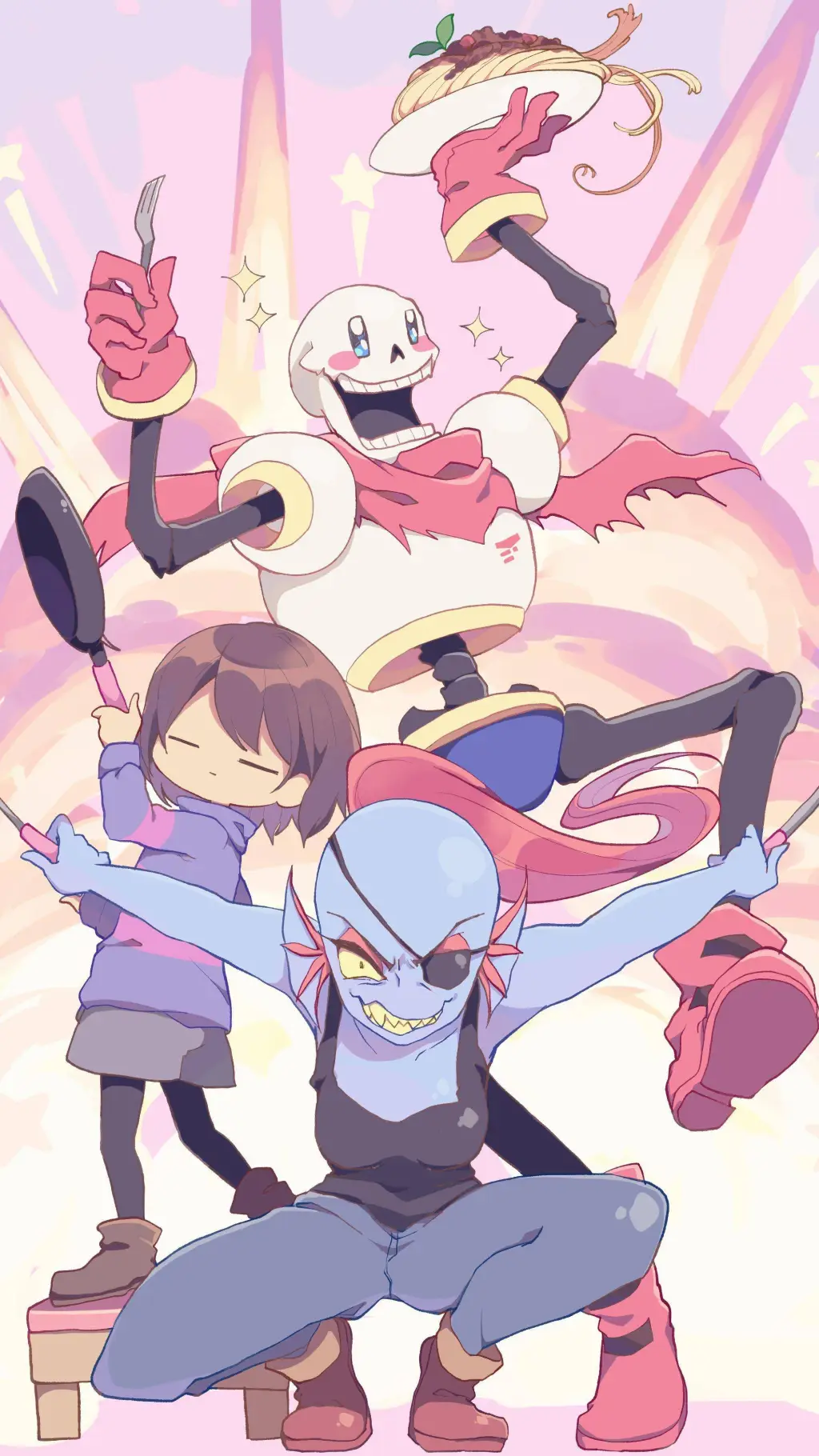 ai character: Sartenaso frisk background