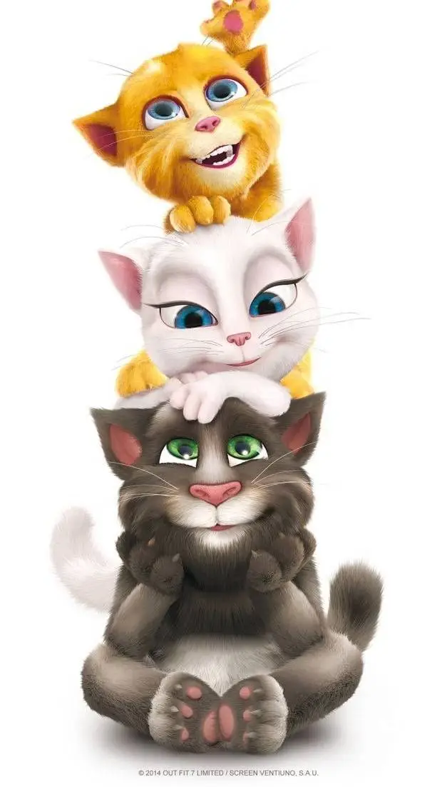ai character: talking Tom  background