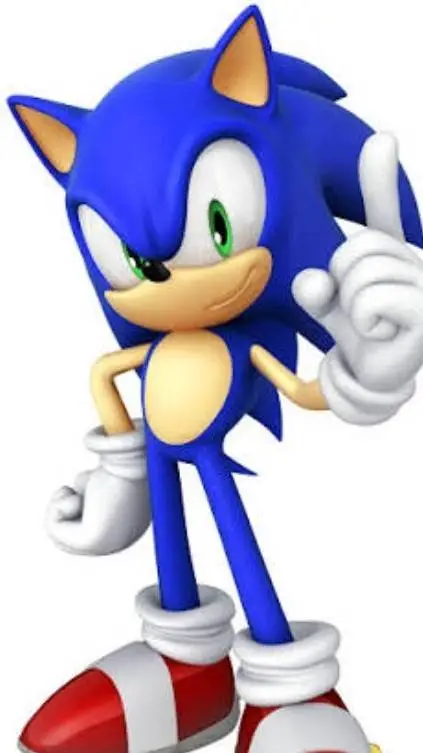 ai character: Sonic de Sonic 4  background