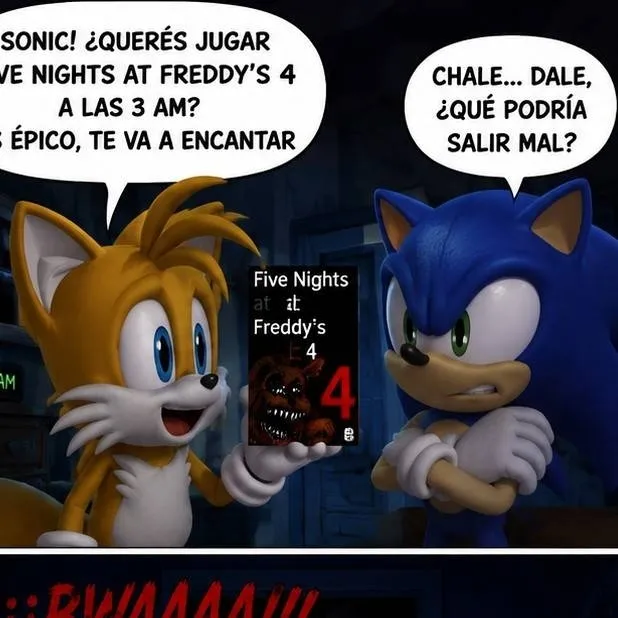 chat with ai character: Sonic y tails 