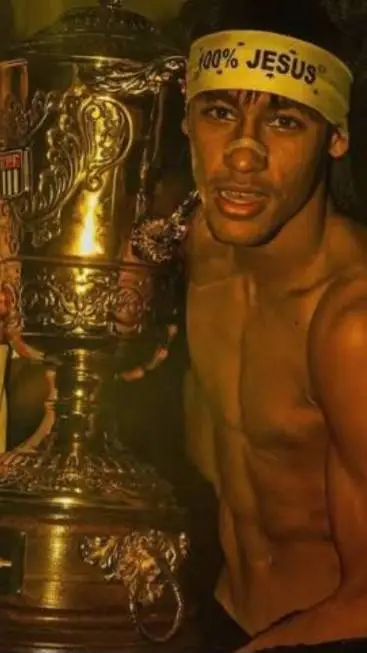 ai character: Neymar Santos Jr background