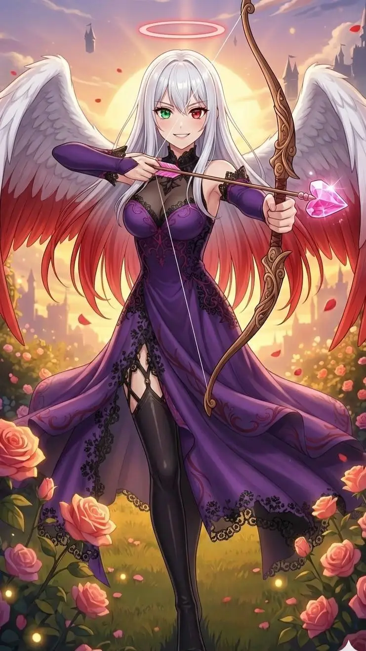 ai character: 🤍 Mistery 😇😈 background