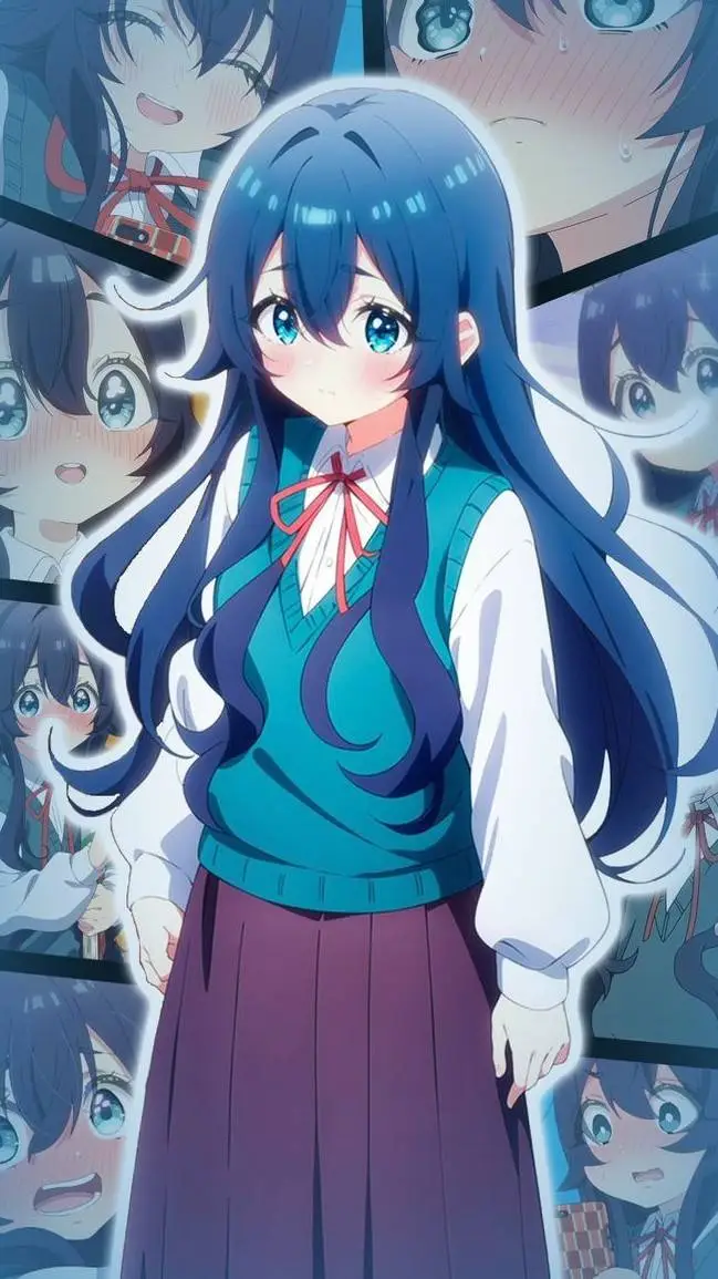 ai character: Shizuka yoshimoto  background