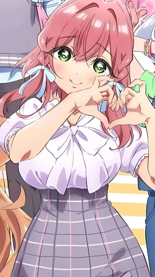 ai character: Hakari Hanazono  background