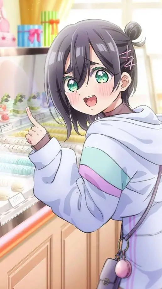ai character: Haraga Kurumi  background